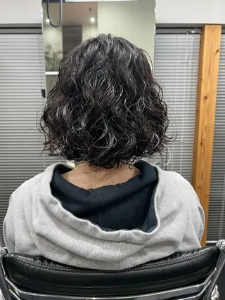 ミディアム パーマ Ryo リョウのヘアスタイル