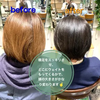 ショート カラー ハイライト✨髪質改善 TAKAさんです😊のヘアスタイル