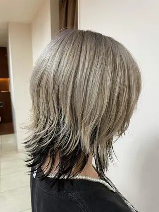 ミディアム カラー ヘアアレンジ 【Sweep】おじま のぞみのヘアスタイル