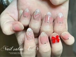 ネイル E.N🦋 長さ出し/持ち込みのネイルデザイン