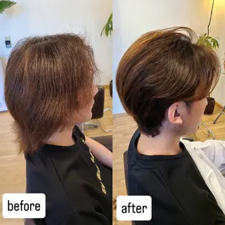 メンズ シ マのヘアスタイル
