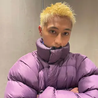 カラー メンズ 🌈圧倒的デザイン パーマ 関和希のヘアスタイル