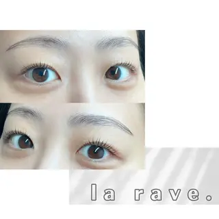 マツエク・マツパ la rave. eyelashのマツエク・マツパデザイン