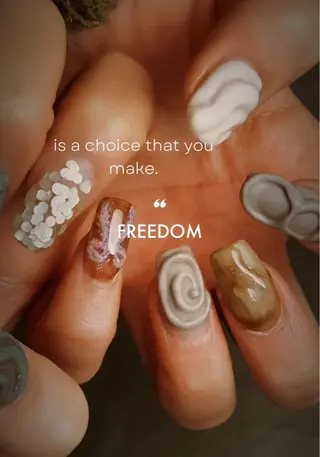 ネイル free hug Hiromiのネイルデザイン