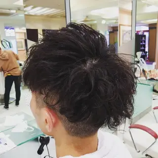 ショート パーマ メンズ 🐺一ノ瀬 凌 / デザインウルフ🐺のヘアスタイル