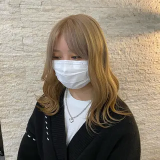 ロング カラー Agu hair TENOE大宮氷川参道店所属・☀️透明感艶感カラー 増田魁土☀️のヘアスタイル