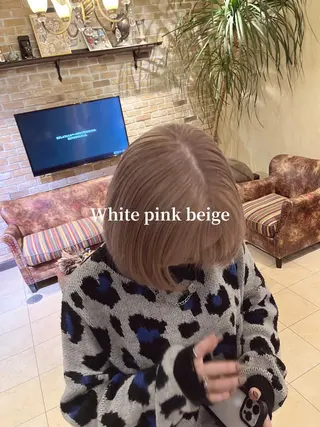 ショート 🧡ミルクティー/ レイヤー🧡ショウナのヘアスタイル