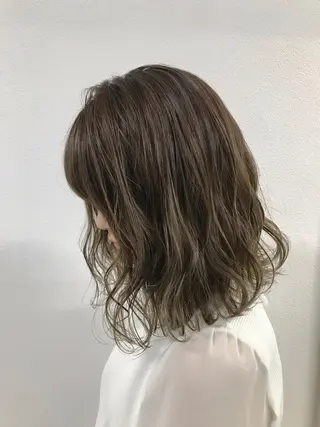 ショート カラー ヘアアレンジ GiseL天神カラー 髪質改善/ブリーチのヘアスタイル