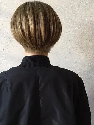ショート キノシタ ナオユキのヘアスタイル