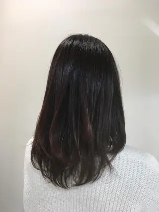 ミディアム NYNY四條畷店 森 亮人のヘアスタイル