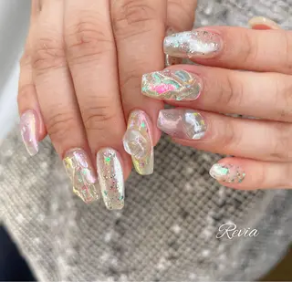ネイル revia所属・ERI Nailistのネイルデザイン