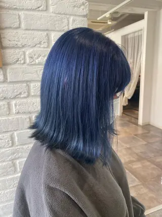 ミディアム ハイトーンボブ Mizuki.のヘアスタイル