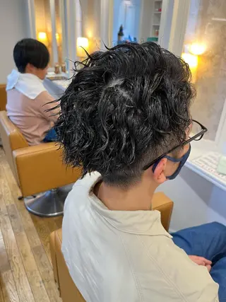 パーマ メンズ tasty private garden所属・🇨🇦海外美容師 FUMA🇨🇦のヘアスタイル