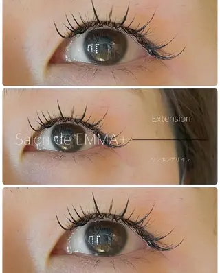 マツエク・マツパ EMMA plus．のマツエク・マツパデザイン