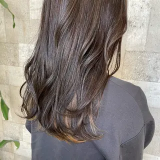 ロング カラー 村上 遥香 店長スタイリストのヘアスタイル