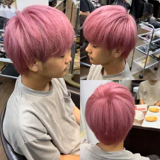 ミディアム Luanaメンズ 吉田のヘアスタイル