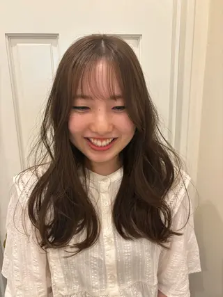 ロング カラー Belle 新宿店所属・🐰ブリーチモデル 募集中/ゆな🐰のヘアスタイル