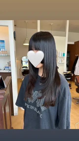 ロング 今中 紗英のヘアスタイル