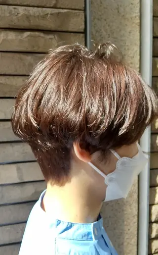 ショート ✂デザインカット🐟 高評価✂戸崎俊成✂のヘアスタイル