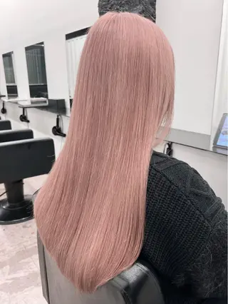 ロング カラー 🎀ツヤ髪韓国網紅 ヘアミカ🎀のヘアスタイル