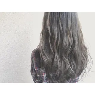 ロング カラー なかにし まゆみのヘアスタイル