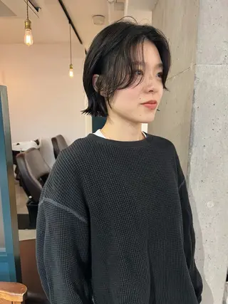 ショート カラー 暖色/パーマ 🌼クニトウメイのヘアスタイル