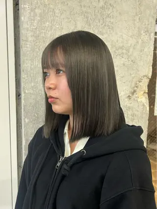 ミディアム 伊藤ほのか /パーマ/ショートのヘアスタイル