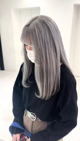 ロング カラー 🩷暖色カラー🩷 BONのヘアスタイル
