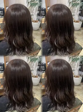 セミロング 🖤Keina🖤 大人上品カラー.*˚のヘアスタイル