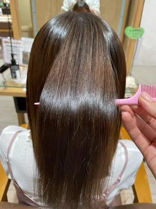 セミロング パーマ 🍬kanami 🍬ボブ/暖色カラーのヘアスタイル