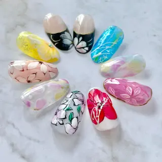 ネイル 井上 さおりのネイルデザイン