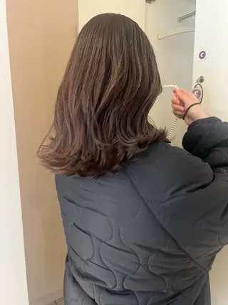 ミディアム カラー メンズ メンズカット/縮毛 yutsuki ☻のヘアスタイル