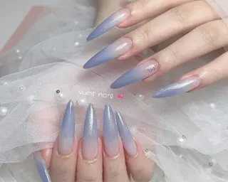 ネイル 𝐲𝐮𝐦𝐢🎀 デザイン長さ出し専門のネイルデザイン
