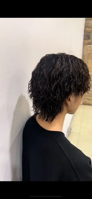 パーマ メンズ メンズカット/柏/韓 国/メンズパーマ航太のヘアスタイル