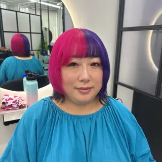 ミディアム カラー Ren. 🦋デザインカラーのヘアスタイル