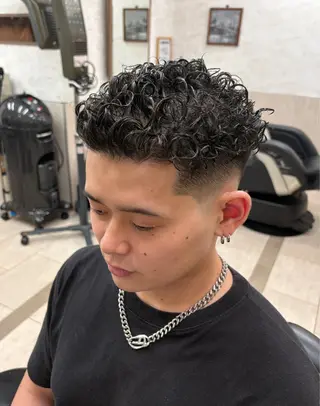 パーマ メンズ 💈無料メンズカット 💈とーごのヘアスタイル