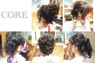 ヘアアレンジ CORE blanc所属・COREblanc ゆきの／表参道 原宿のヘアスタイル