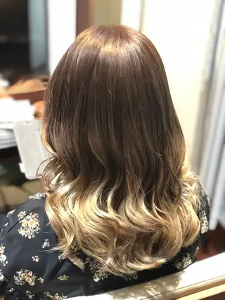 ロング カラー hair resort 粋　dua所属・✂️髪質改善 kane✂️のヘアスタイル