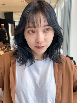 ミディアム 【1日2名様限定】 AFLOAT白川雄副のヘアスタイル