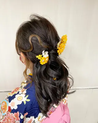 ヘアアレンジ hair make HY所属・木下 広太のヘアスタイル
