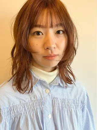 ミディアム KOCHAB所属・KOCHAB 中村穂風のヘアスタイル