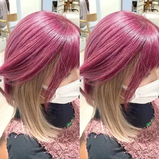 ミディアム カラー 髪改カラー/メンズ カット🪭スズキマリのヘアスタイル