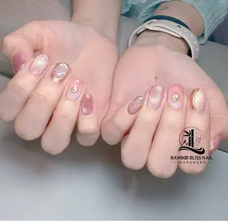 ネイル BAMBOO BLISS 研修用のネイルデザイン