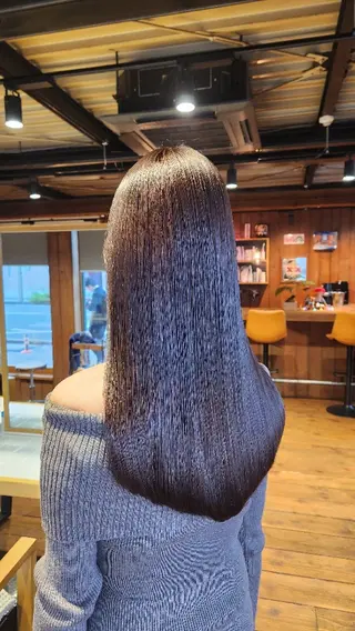 ロング O.hair designers所属・シールエクステ🎀 ホシノ🕒ユウカのヘアスタイル