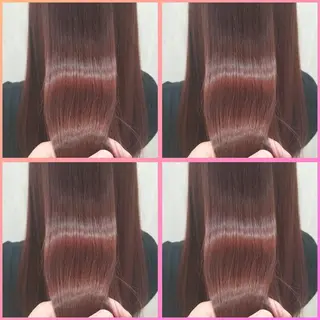 ロング カラー 顔周りレイヤーカット 髪質改善代表西村功平のヘアスタイル