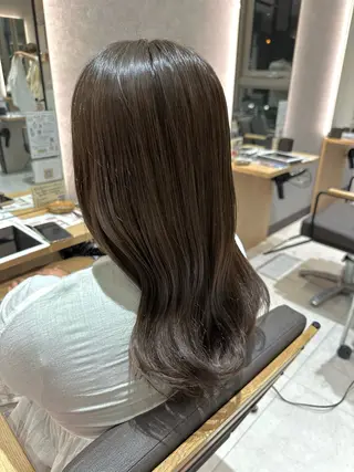ミディアム カラー 🍜のばた 🍜のヘアスタイル