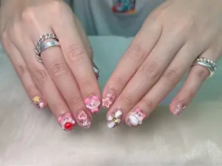 ネイル lucky nail 歌舞伎町のネイルデザイン