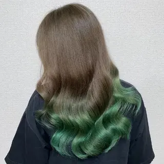 ロング ヘアアレンジ カラー PRIVATE SALON EYES所属・EYES リアのマツエク・マツパデザイン