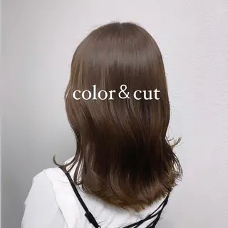 ミディアム カラー 🧸🎀ブリーチ 栄🎀🧸かのんのヘアスタイル
