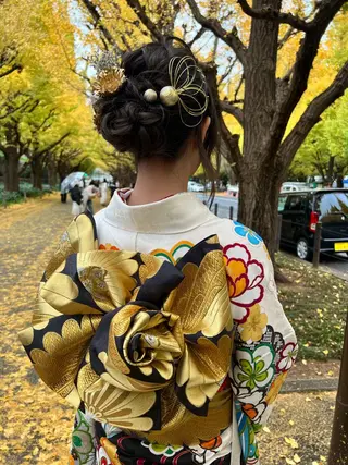 ヘアアレンジ 髪質改善Period.蒲田美容室所属・カナザワセイカ <髪質改善>のヘアスタイル
